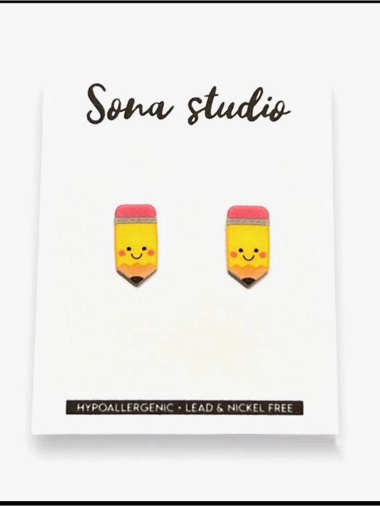 Jewelry - Cute Pencil ✏️ Stud Earrings